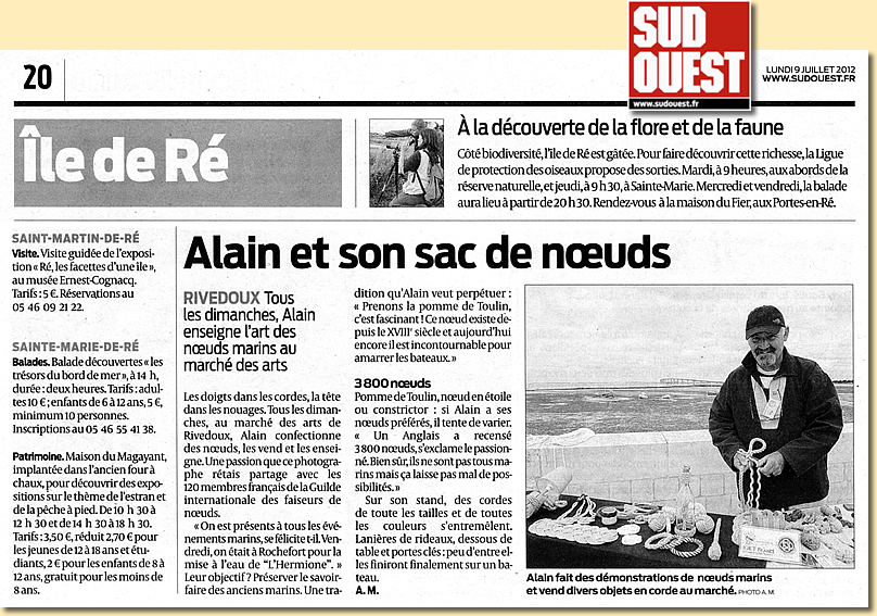 Sud Ouest 07/2012